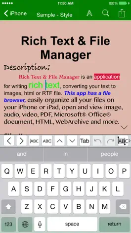 Game screenshot Rich Text & File Manager mod apk
