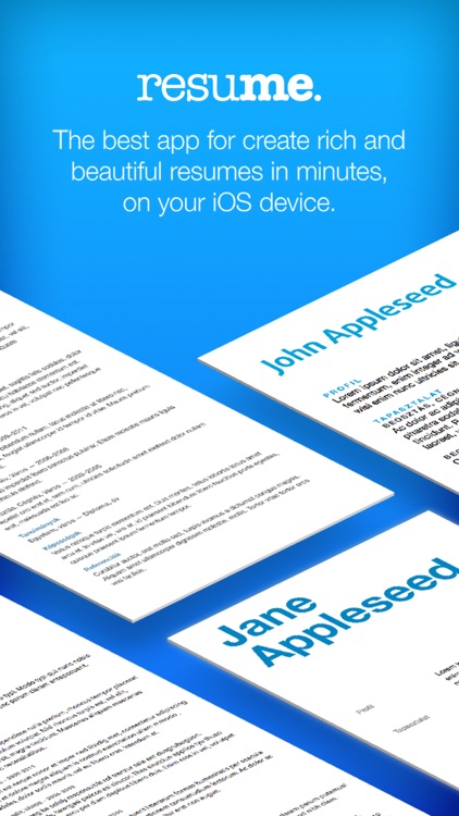 Resume Maker - Pro CV Designer screenshot-0