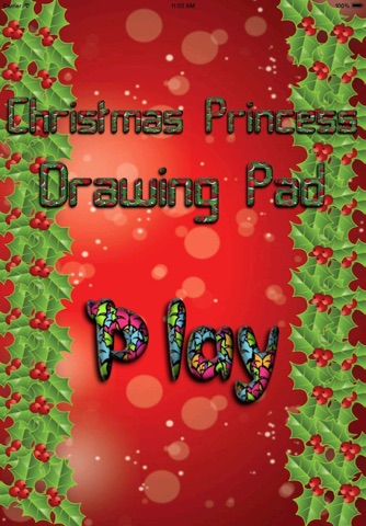 Christmas Princess Drawing Pad For Toddlers screenshot 2