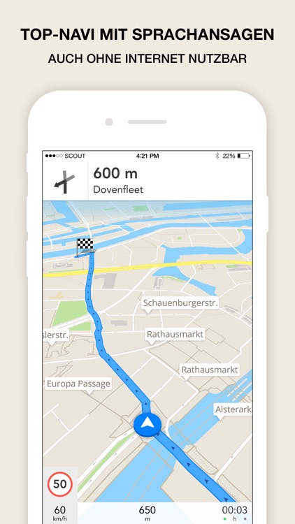 GPS Navigation, Maps & Traffic - Scout