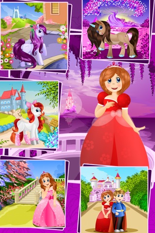 My Little Princess Pony Jigsaw Puzzle Games for Girls screenshot 2