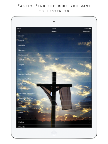 Screenshot #5 pour The Holy Bible Audiobook Old Testament