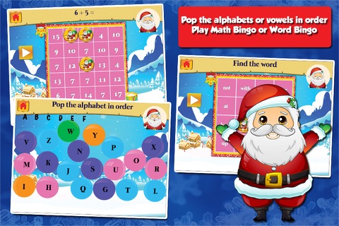 Christmas’ First Grade Learning Games for Kids screenshot 4
