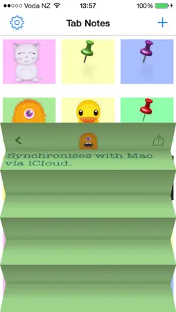 Tab Notes screenshot 2