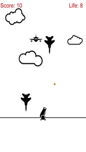 Attack and Defense Combat - Artillery Shoot Air Plane Free screenshot #2 for iPhone