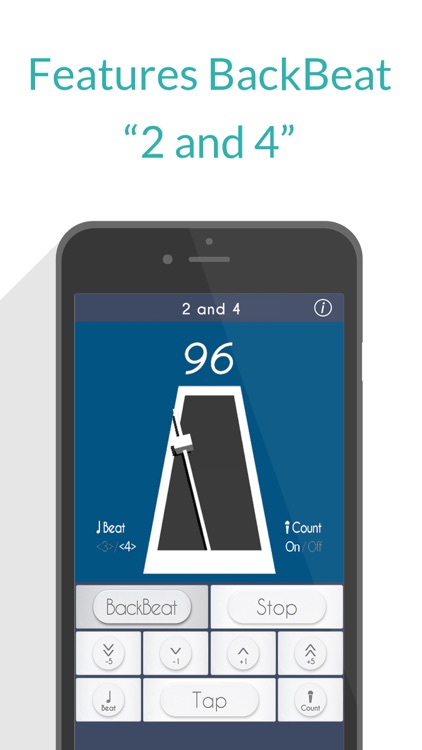 2 and 4: Free Metronome