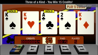 【图】Hideaway Video Poker(截图1) 【图】Hideaway Video Poker(截图1)