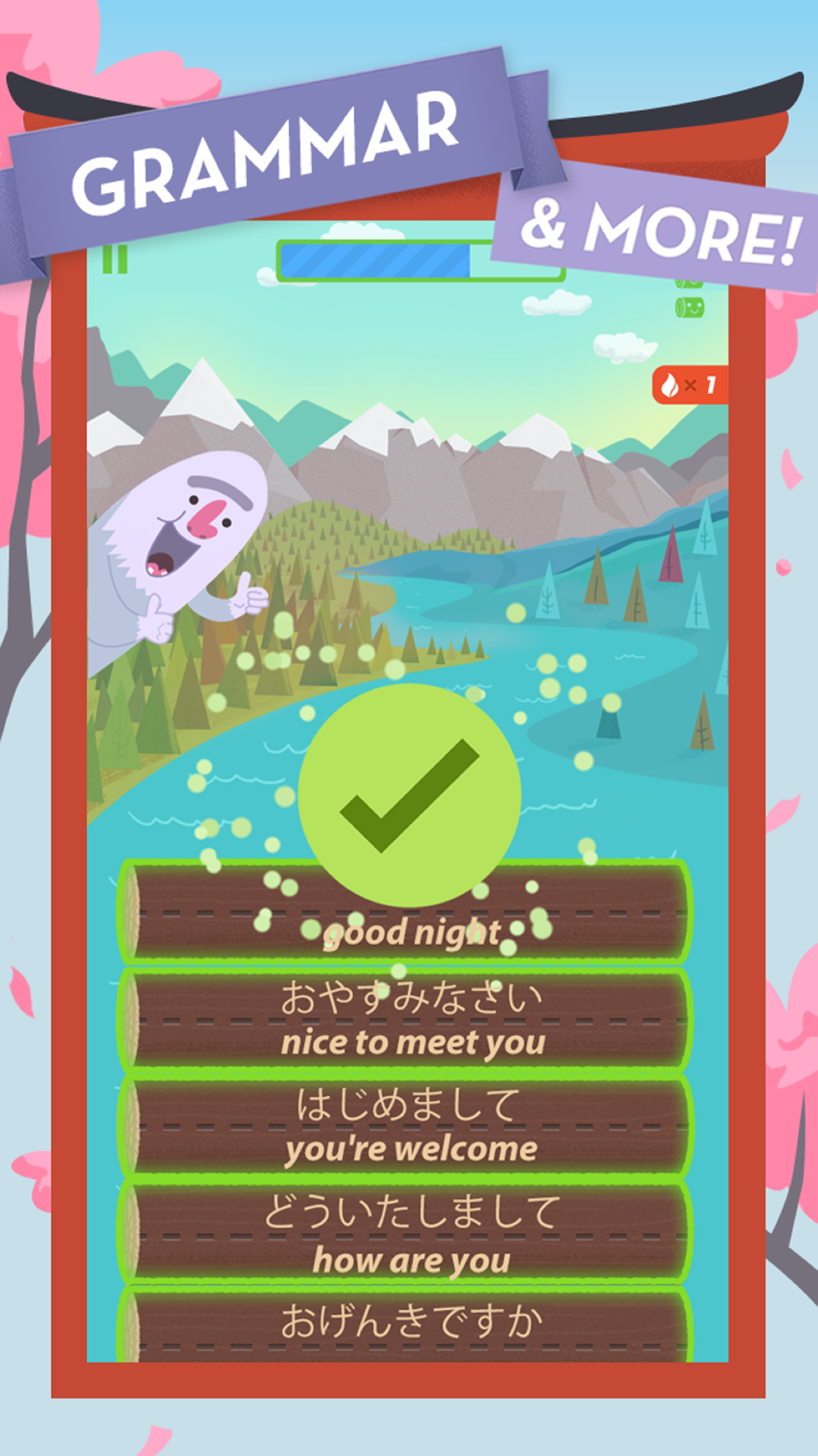 Learn Japanese by MindSnacks screenshot 5