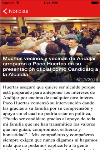 PSOE Andújar screenshot 3