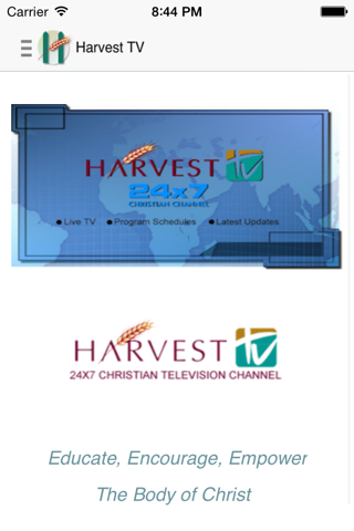 Harvest TV screenshot 2