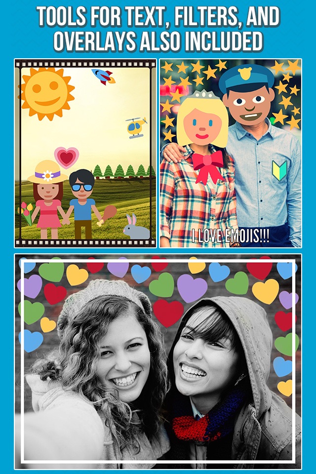 Emoji Photo Editor - Add Emoticon Stickers to your Pictures screenshot 3