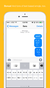 Gifmoji - emoji animated gif keyboard screenshot