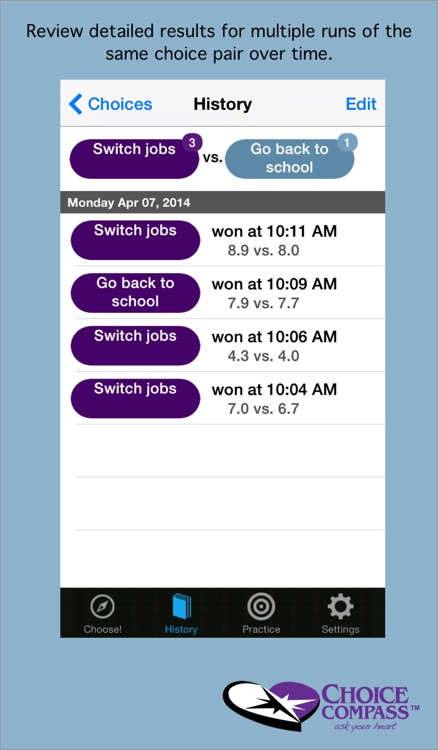 Choice Compass screenshot-3