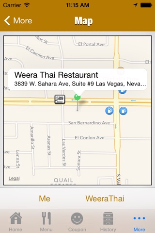 Weera Thai Restaurant screenshot 4
