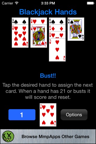 Blackjack Hands screenshot 3