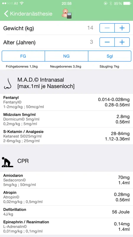 Kinder Anästhesie XS screenshot 4 of 5