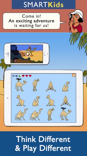 Smart Kids : Lost in the Desert Thinking Puzzle Games and Ex(圖2)-速報App