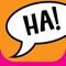 This app includes a social story about how and why people tell jokes, and a simple visual/audio support for telling knock knock jokes
