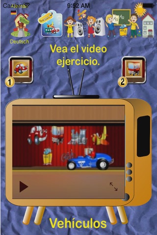 Vehicles - Six Languages by PetraLingua screenshot 2