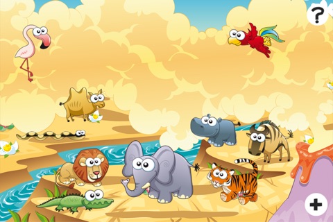 A Savannah Counting Game for Children to learn and play with Animals screenshot 2