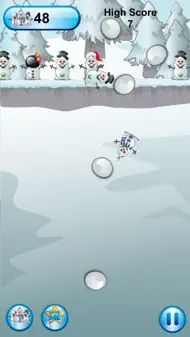 Frozen Snowman Pusse Free: Messy Ice Makera iphone bilder 3