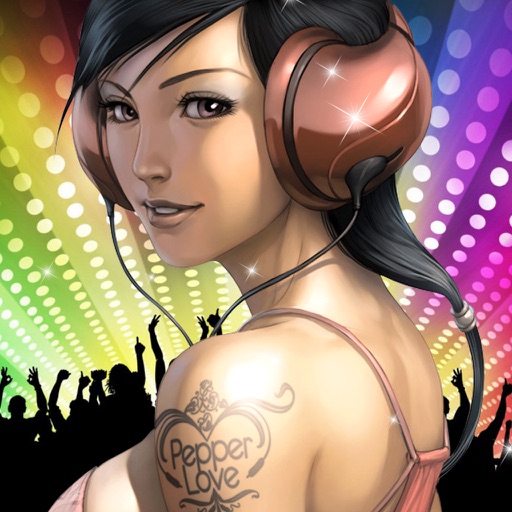 Disco Girl Party Salon Makeover Premium Icon