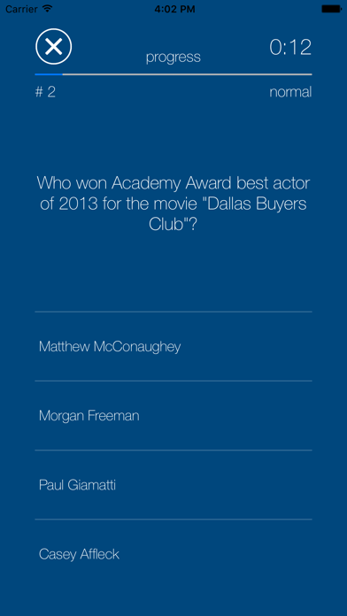 Screenshot #3 pour Cinema Trivia