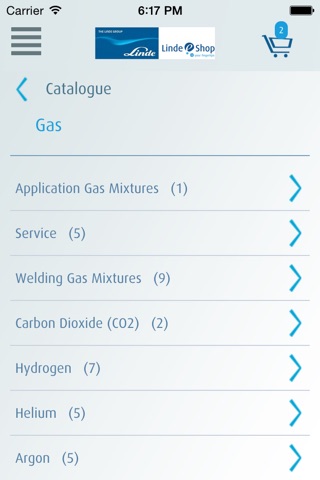 Linde eShop screenshot 2