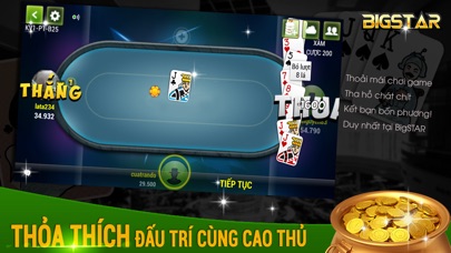 BigStar - Phỏm Xâm Liêng Poker Tiến Lên Mậu Binh 1.0.03 IOS -
