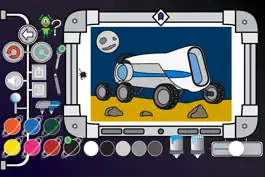 Game screenshot pitchou Space : drawing and painting in space ! apk