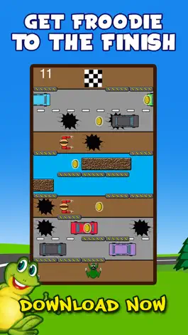 Game screenshot Froodie - Road Crossing Frog Frogger mod apk