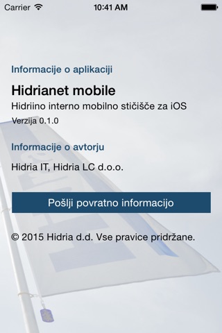 Hidrianet mobile screenshot 2