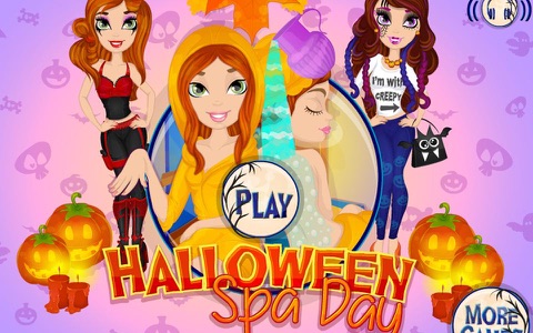 Halloween pumpkin spa salon screenshot 4