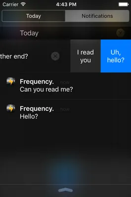 Game screenshot Frequency. - A text-based survival game. Send messages through time and space! apk