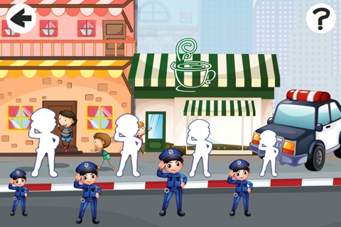 A Police Station Education-al Kid-s Game-s with Colour-s and Puzzle Task-s screenshot 2