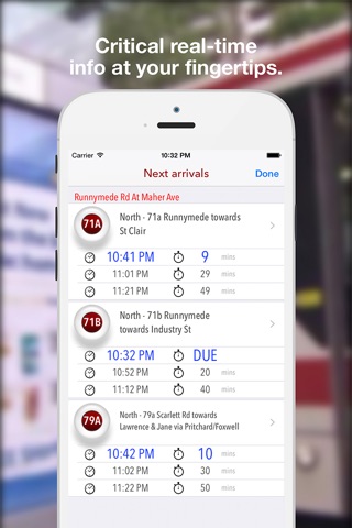 myBus Transit App screenshot 2