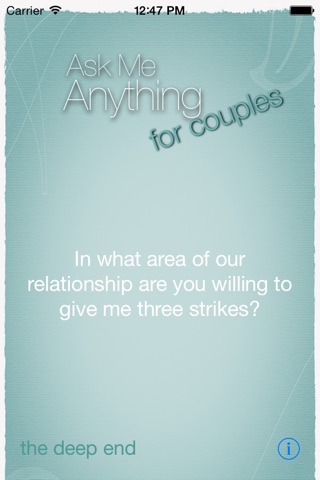 Ask Me Anything For Couples relationship tool screenshot 3