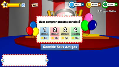 Bingo Circus app screenshot