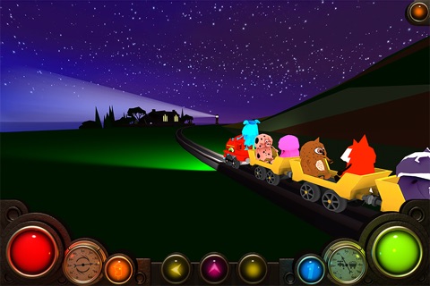 Sunset Train 3D - top fun railroad simulator game for kids screenshot 4