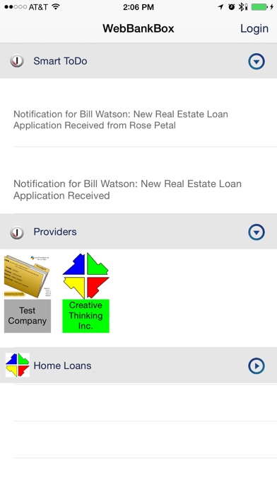 WebBankBox iPhone screenshot 2 - Finance app