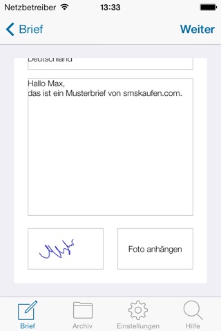 ONELETTER screenshot 2