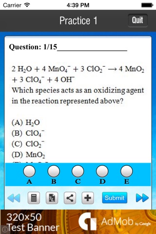 AP Test Prep: Chemistry Practice Kit screenshot 3