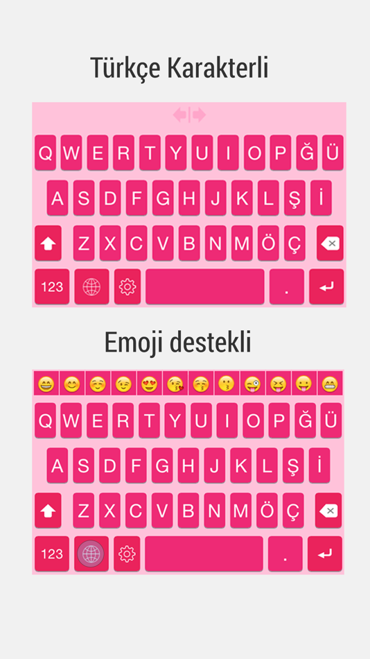 #1. Pembe Klavye (iOS) 由: Ercument ESER