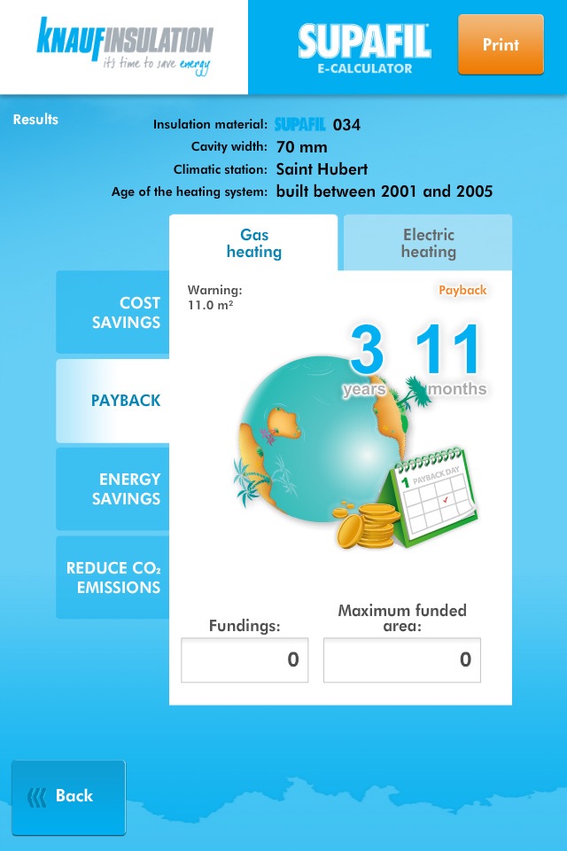 Supafil E-Calculator for iPhone screenshot 4