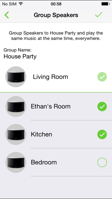 Screenshot #2 pour Philips SpeakerSet Multiroom Manager