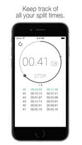 Timr - Puristic timer & stopwatch screenshot #2 for iPhone