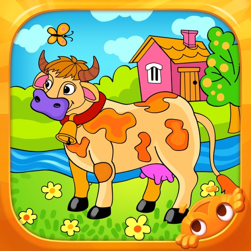 Farm Animals - Living Coloring icon
