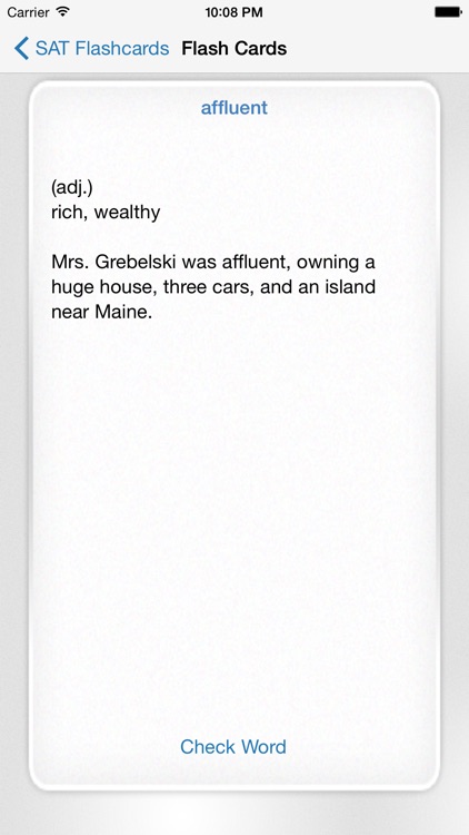 SAT Vocab Flashcards screenshot-3