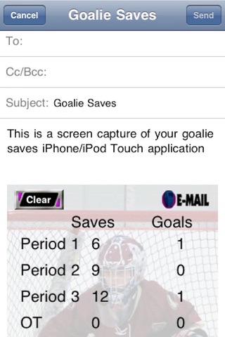 Hockey’s Goalie Saves Tracker screenshot 3