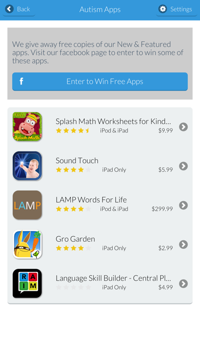 Screenshot #2 pour Autism Apps